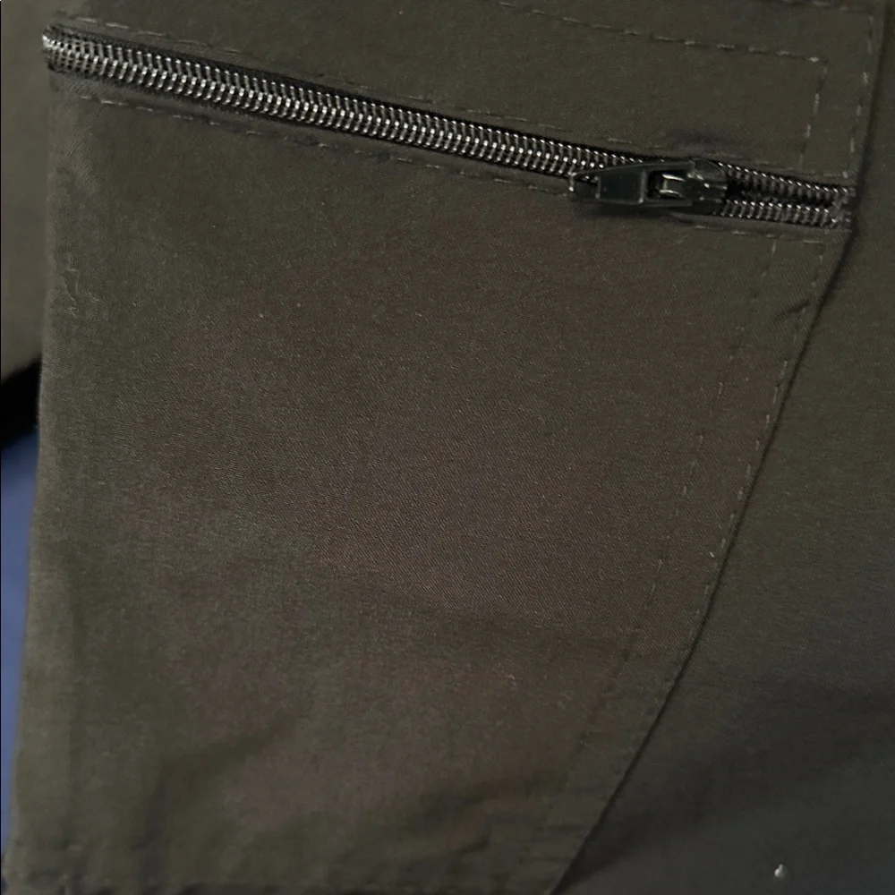 Bundle of 2 Navy and Black Drawstring Scrub Pants - Picture 4 of 7